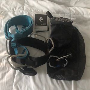 Rock climbing gear